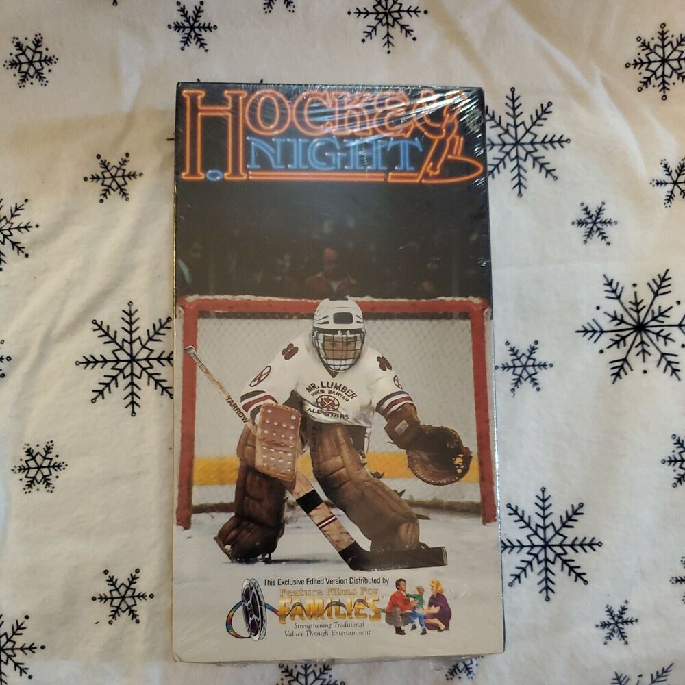 NEW Sealed Hockey Night (VHS 2000) Rick Moranis Megan Follows Films for Families